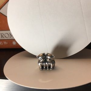 Pandora love cats charm